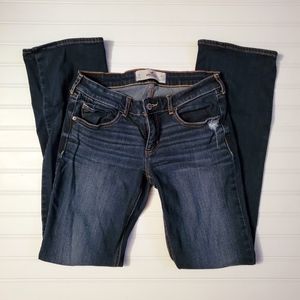 Hollister Ripped Dark Wash Jeans